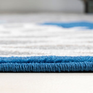 Minori Floral High-low Area Rug